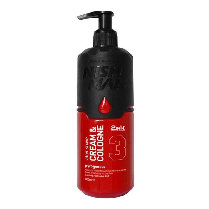 Nishman Cream & Cologne 2In1 Pyrogenous 03 400 ml - Image 1