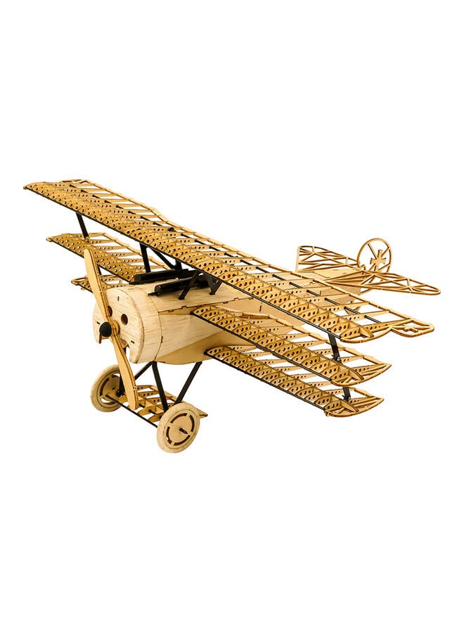 Wooden  Airplane Triplane Model Kit - Image 2