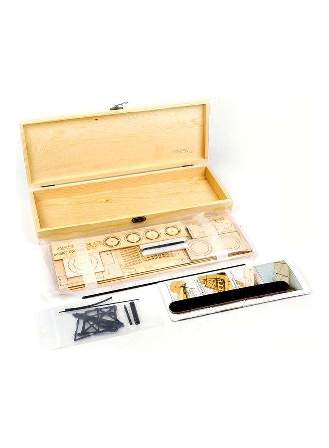 Wooden  Airplane Triplane Model Kit - Image 1