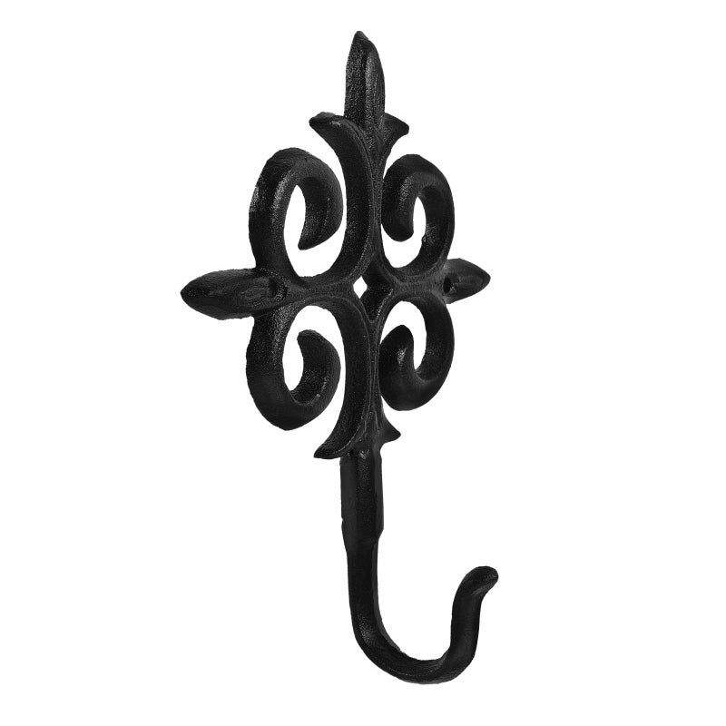Cast Iron Hanging Basket Bracket Heavy Duty Plant Hanger Hook for Outdoor Garden Balcony - Image 2