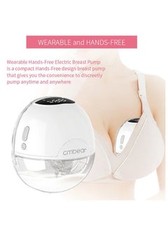 Portable wearable breast pump, 3 modes, 9 suction levels, low noise, 150ml capacity, 28mm funnel, with 24mm/21mm/19mm funnel insert - pzsku/ZAAC97B444948ED31F730Z/45/_/1700031578/7a2d9f60-a017-49a2-9d90-bc7ef78d5f3a