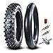 HOLATO Rear 9010014 30014 Tire and Inner Tube for 110cc 125cc KLX125 KLX140 KX85 TTR125 YZ80 YZ85 CT90 RM80 DRZ125 TaoTao DB17 Apollo RFZX18 Coolster Dirt Pit Bike Off Road Motocross Heavy Duty - Image 2