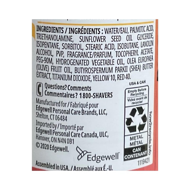 Skintimate Vanilla Sugar Shave Gel for Women | Skintimate Shaving Cream for Women, Womens Shaving Cream, Shave Cream, Shaving Foam, Womens Shave Gel with Vitamin E & Shea Butter, 7oz - Pack of 6 - Image 3