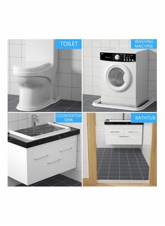 Y&D Collapsible Threshold Water Dam Self Adhesive Sealing Tape for Kitchen Bathroom Tub Shower Floor, Waterproof Flow Block Seal Strip 39Inch  - Image 4