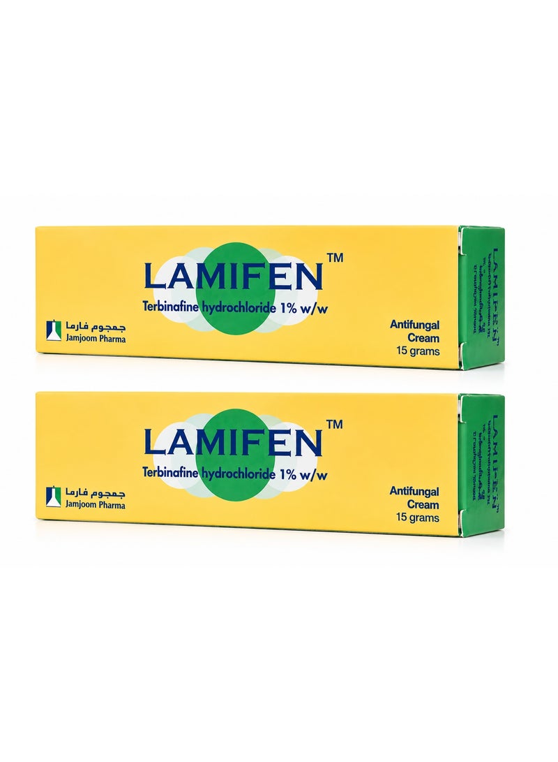 Lamifen Anti Fungal Cream 15G 2PCS