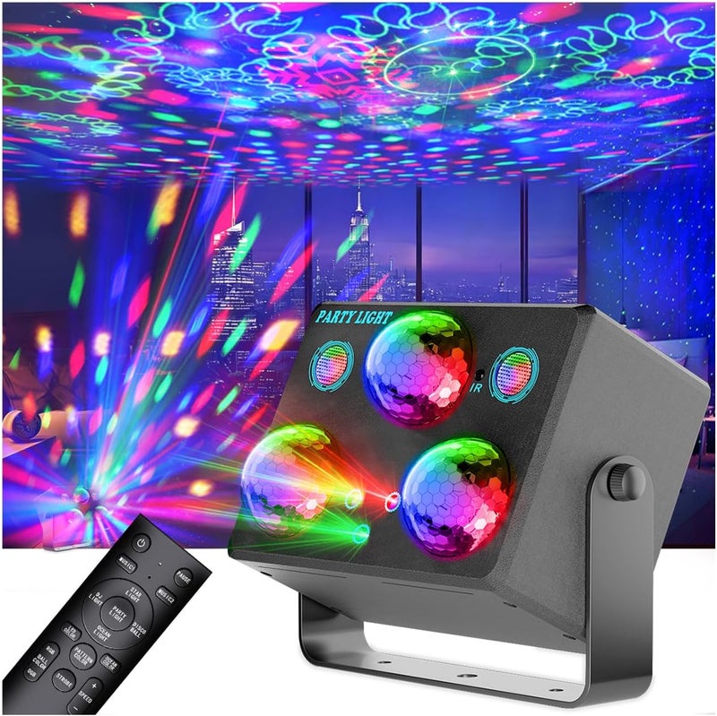 SPOOBOOLA Party Lights - Disco DJ Strobe Light with Remote Control for Parties and Events - Image 1