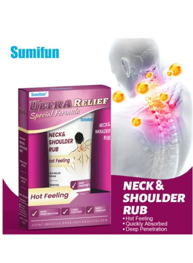 سوميفون كريم سومي فن المهدئ والمسكن للألم، للعناية بمفاصل الرقبة والكتف، 50 جرام - Image 1