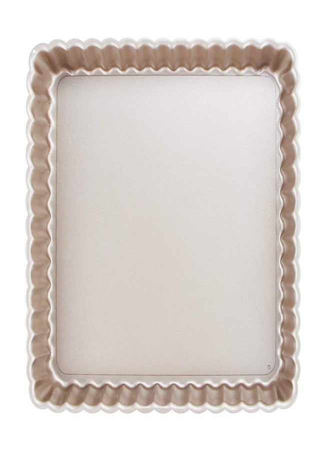 Webake Square Tart Pan, 9 by 9 Inch Tart Tin with Removable Bottom, Non-Stick Carbon Steel Quiche Pie Pan for Baking - Image 2