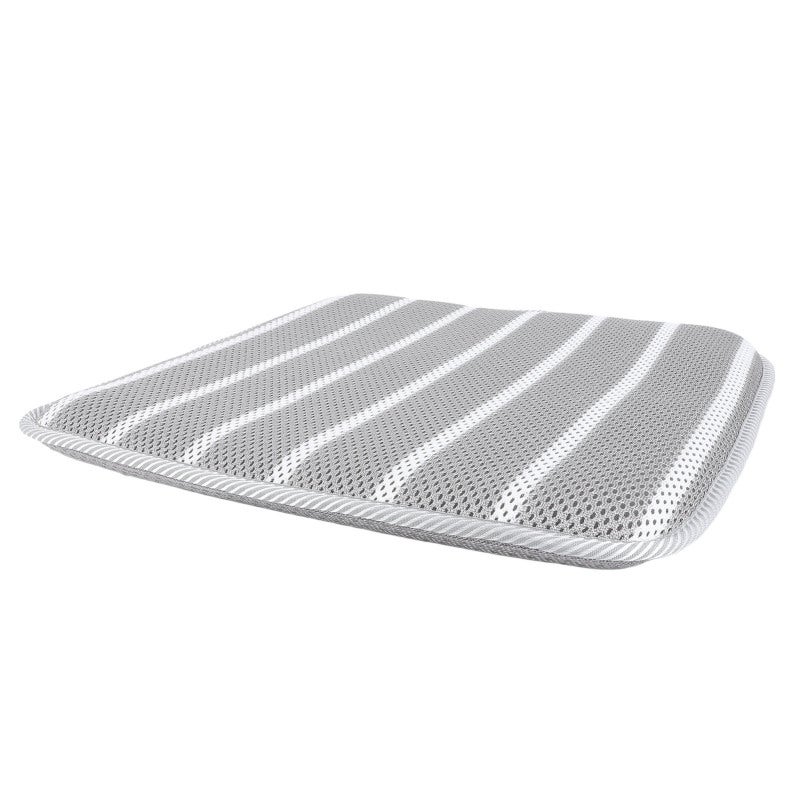 Shower Seat Cushion 45 X 45 X 3Cm Breathable 4D Mesh Fabric - Superior Comfort Support Multifunctional Pad for Bathroom Gardening Stadium Poolside Use - Image 3
