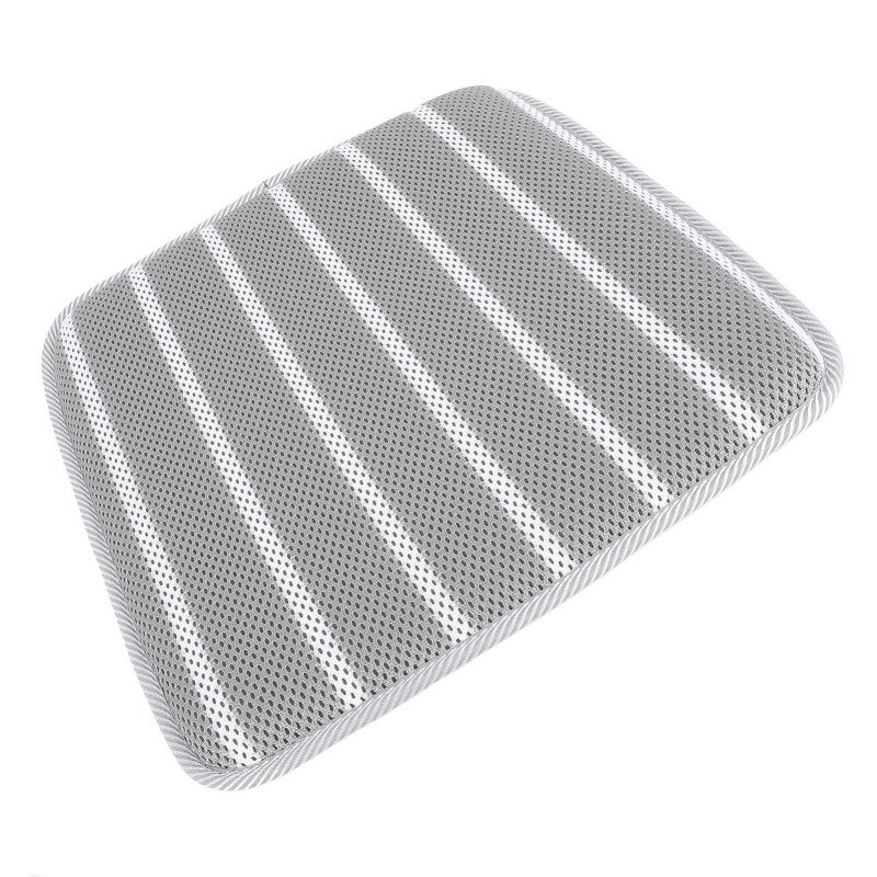 Shower Seat Cushion 45 X 45 X 3Cm Breathable 4D Mesh Fabric - Superior Comfort Support Multifunctional Pad for Bathroom Gardening Stadium Poolside Use - Image 4