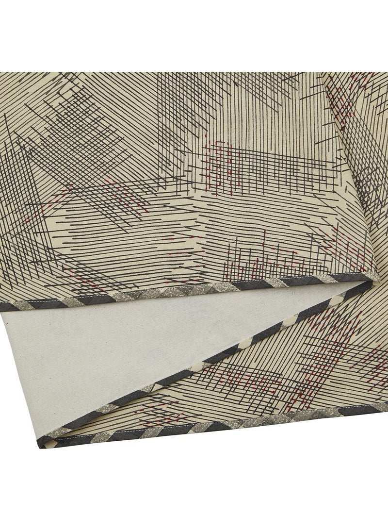 Fabindia Fabindia Maaya Cotton Printed Table Runner Large 8 Seater Table Runner 32.5cm x 1.8m  - Image 2