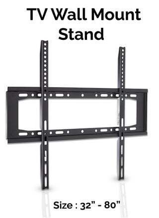 Black 32-80 inch Holds up to 50kg