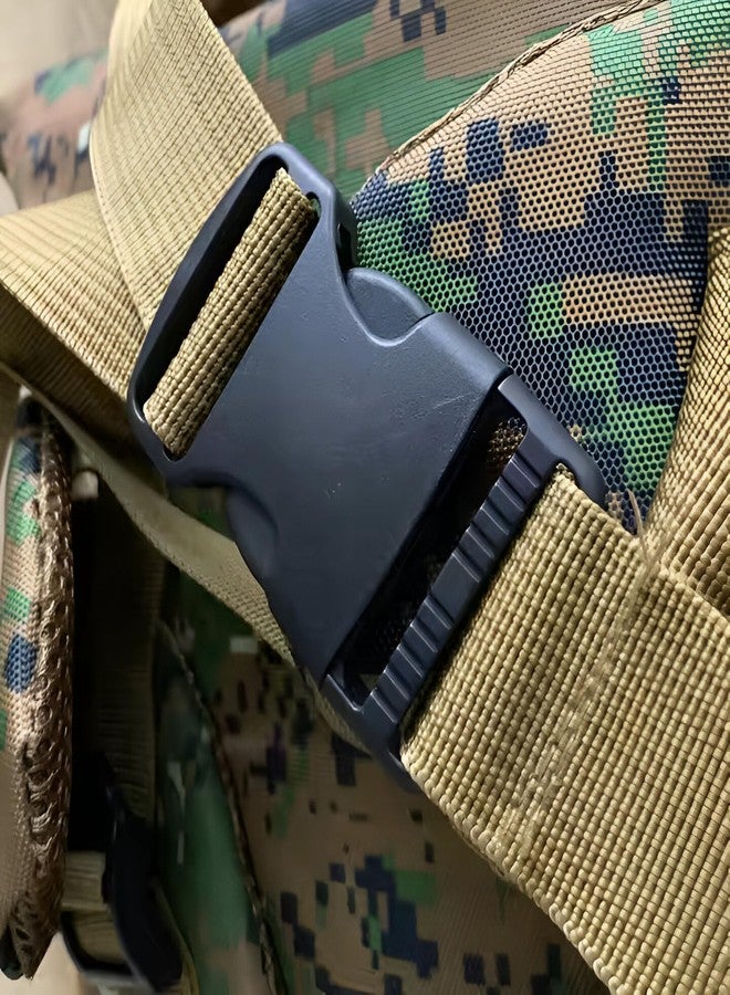 NFI essentials Hiking Bag, Military Print Travel Shoulder Backpack, Rucksack Duffle Bag with Shoe Compartment & Wet Clothes for Gym, Duffel Bag for Travelling, Camping & Trekking (Brown) - Image 5