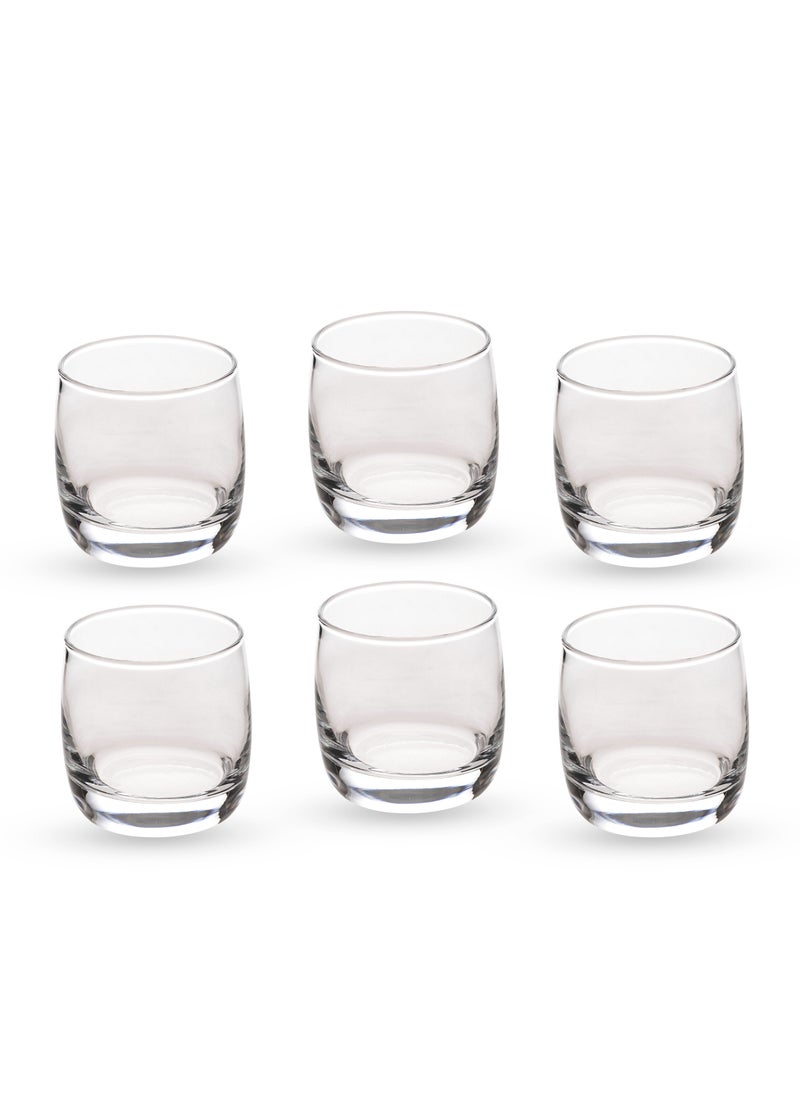 Dania - A set of short glass cups from Luminarc, capacity 200 ml, for multi-use - Image 1