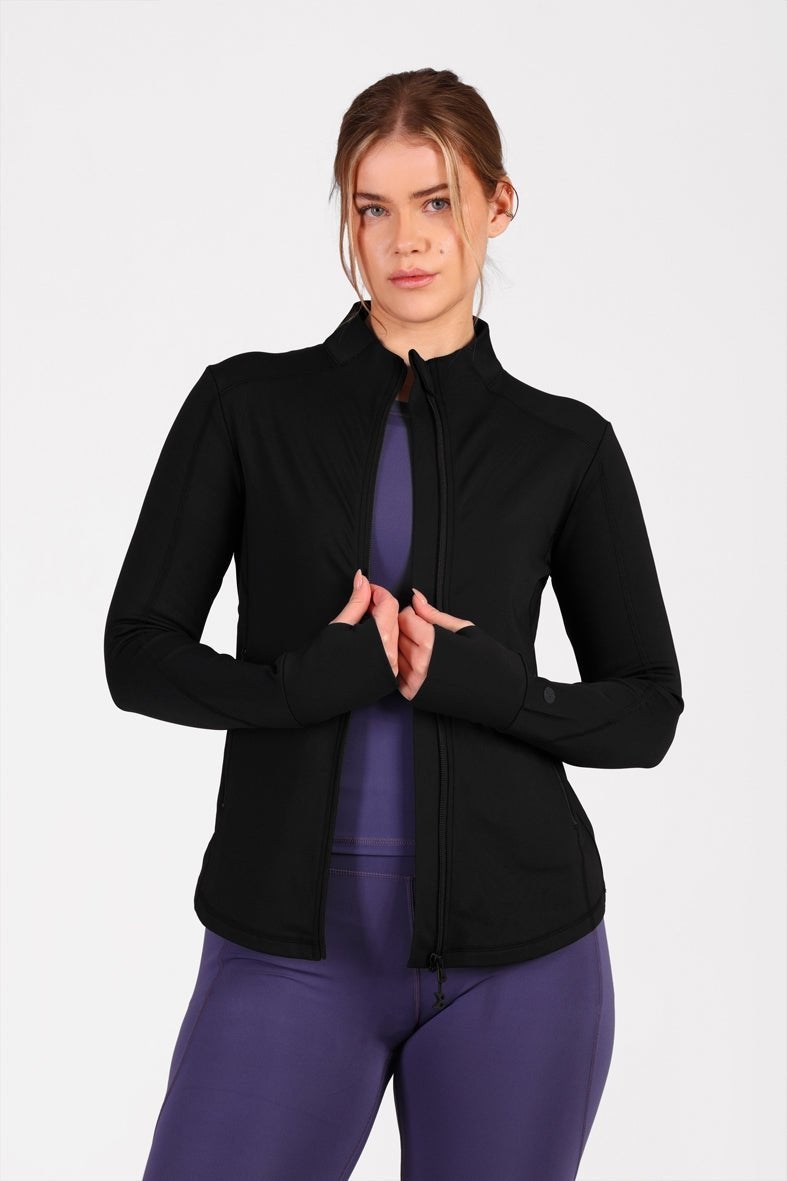 SIGMA FIT Quick Zip Jacket Black - Image 1