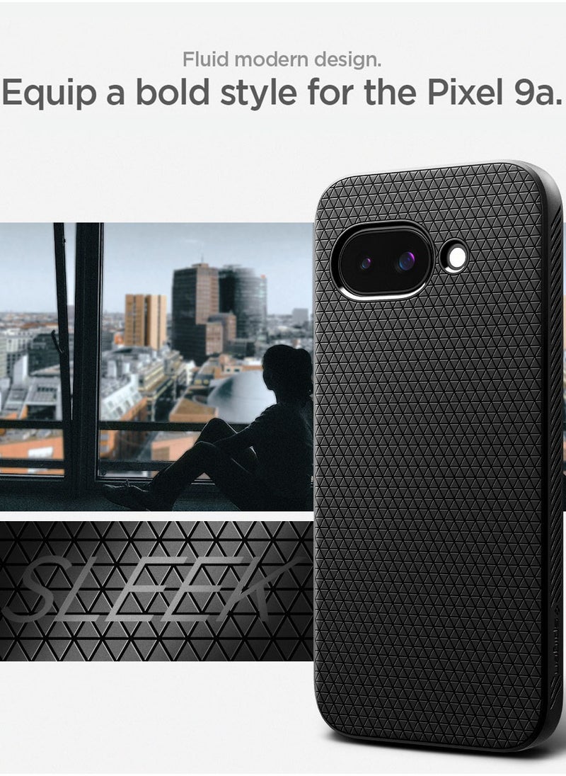 Spigen Liquid Air Google Pixel 9a Case Cover (2025) - Matte Black  - Image 3