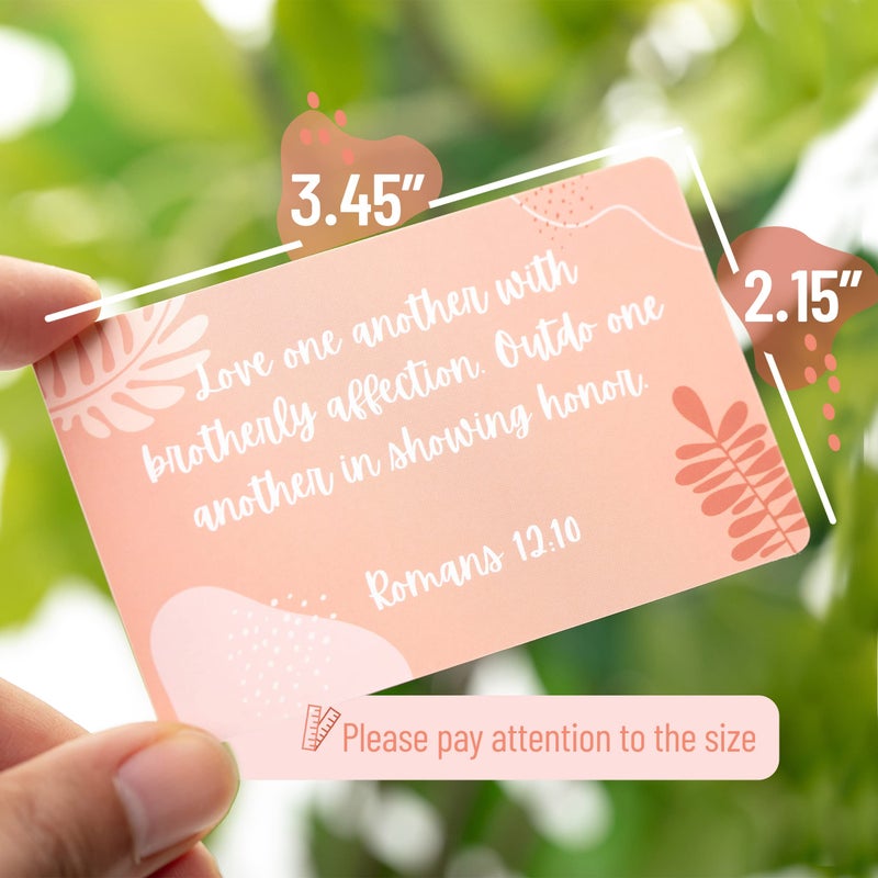 Mr. Pen- Prayer Cards, 70 Unique Bible Verse Boho Theme, Mini Scripture Cards for Women and Men, with Verses, Christian - Image 3