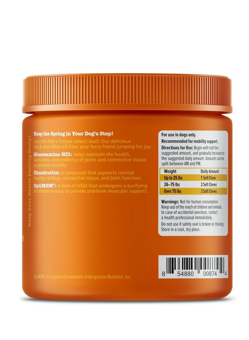 Zesty Paws Dog Hip & Joint Bites / Mobility - Bacon - 90ct - Image 2