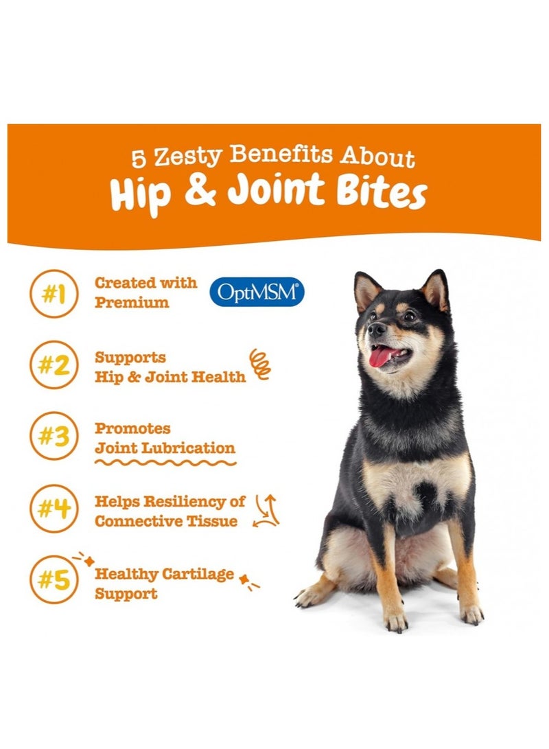 Zesty Paws Dog Hip & Joint Bites / Mobility - Bacon - 90ct - Image 3