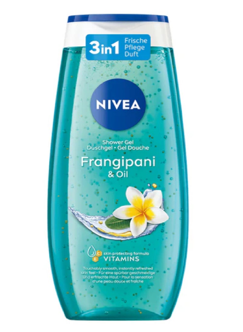 Nivea جل استحمام نيفيا فرانجيباني وزيت 250 مل