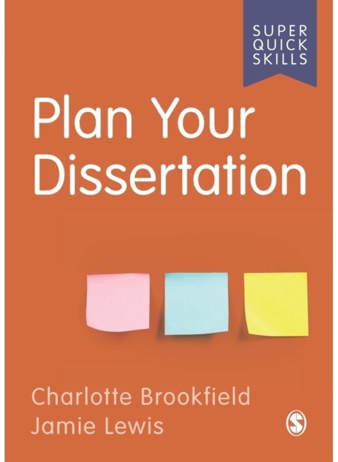 Plan Your Dissertation - Paperback