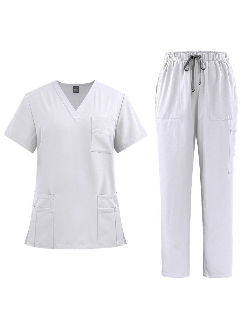 KUYING New V-neck Split Style Medical Work Uniform  - Image 1