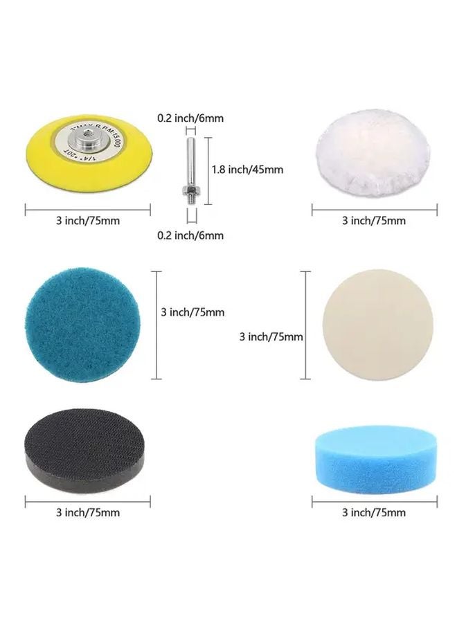 41 Piece Car Repair And Polishing Kit Heavy Duty Auto Body Headlight Restoration Set - Image 4