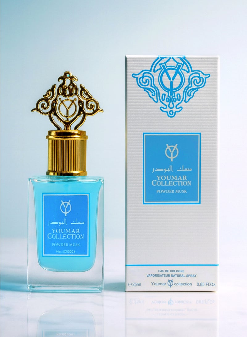 YOUMAR Musky Unisex Perfume Youmar Collection Powder Musk No. 0004 | Best Perfume for Men and Women with Soft Musky, Powdery & Animalic Scent | Elegant Everyday Unisex Fragrance - Image 1