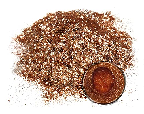 Eye Candy Pigments Premium Bronze Mica Powder - Vibrant Bronze (25gr) - for Epoxy, Resin, Soap, Paint, Woodworking, Acrylic Pouring, Bath Bombs, Fishing Lures - DIY Arts and Crafts Additive - Image 2