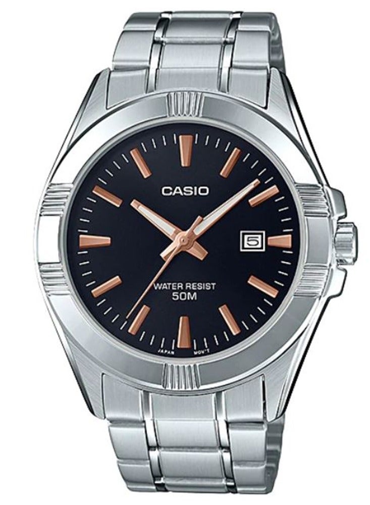 CASIO Analog Stainless Steel Quartz Wrist Couple Watch Set MTP/LTP-1308D-1A2 - Image 2