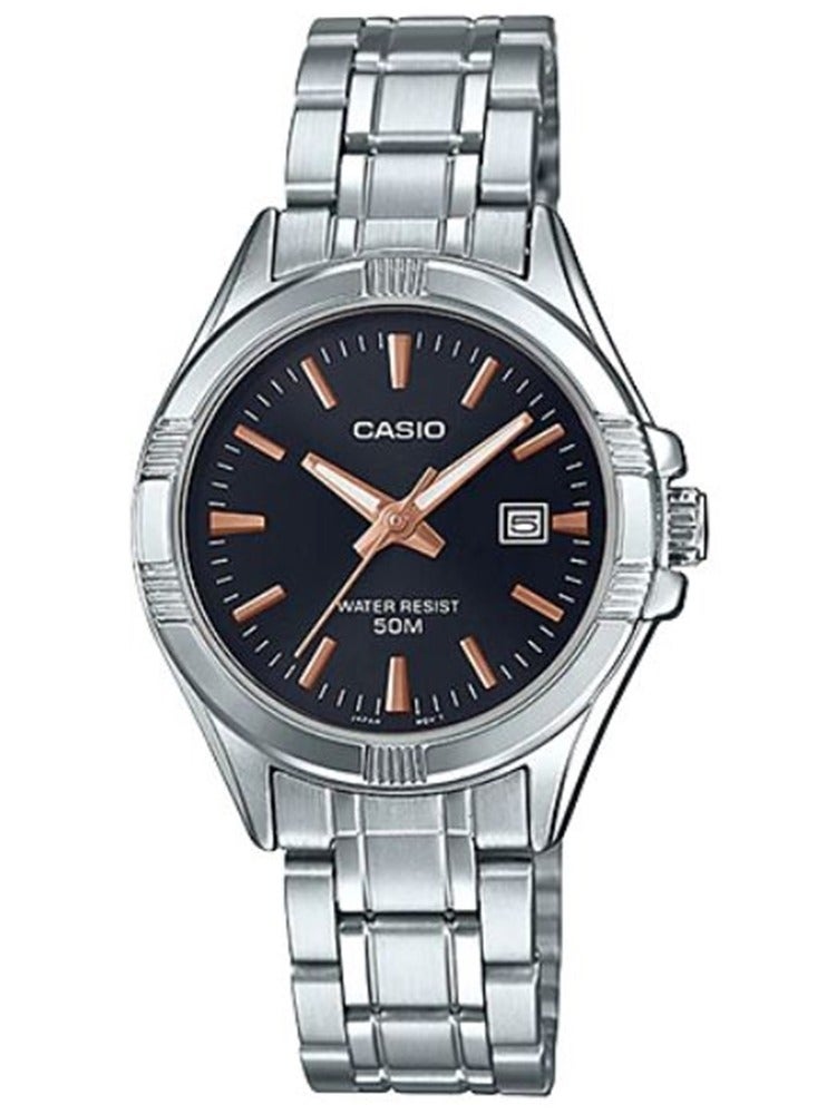 CASIO Analog Stainless Steel Quartz Wrist Couple Watch Set MTP/LTP-1308D-1A2 - Image 3