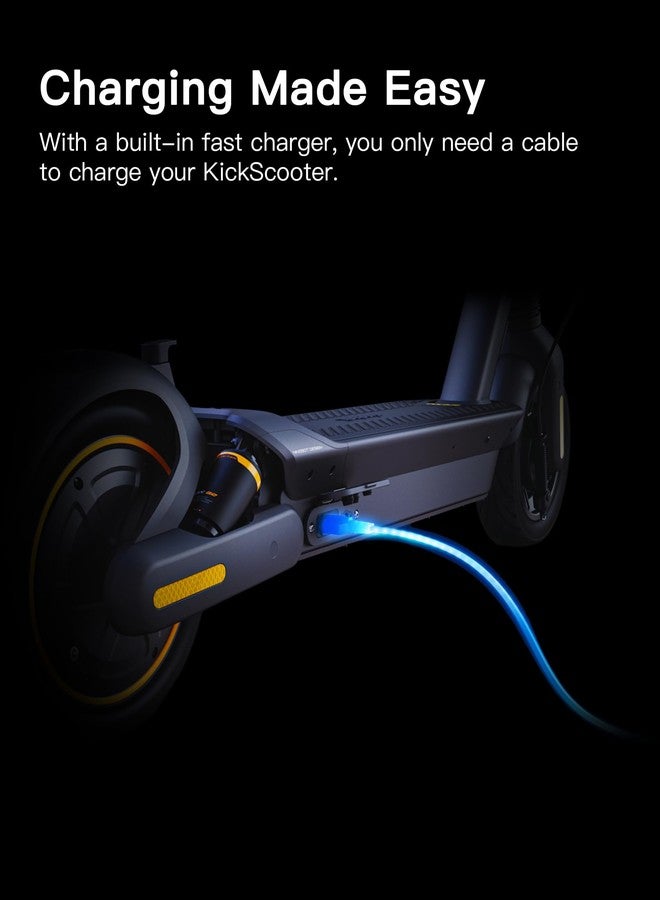 stio Fast Charging Cable Compatible with Ninebot by Segway MAX G3/G2/G30/G30P/P65/P100S/F60, 3 Prong Charging Power Cord, 6ft Power Wire Universal AC Cable US Plug Replacement Cord - Image 3
