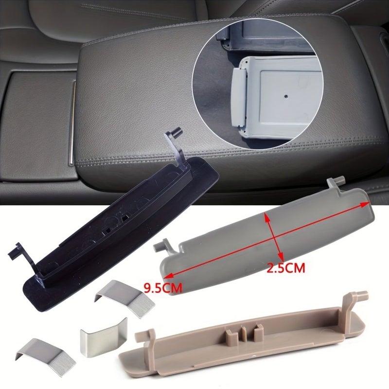 Black Center Armrest Lid Latch Catch For Audi A6 C6 2005 2010 4F08642452010 - Image 2