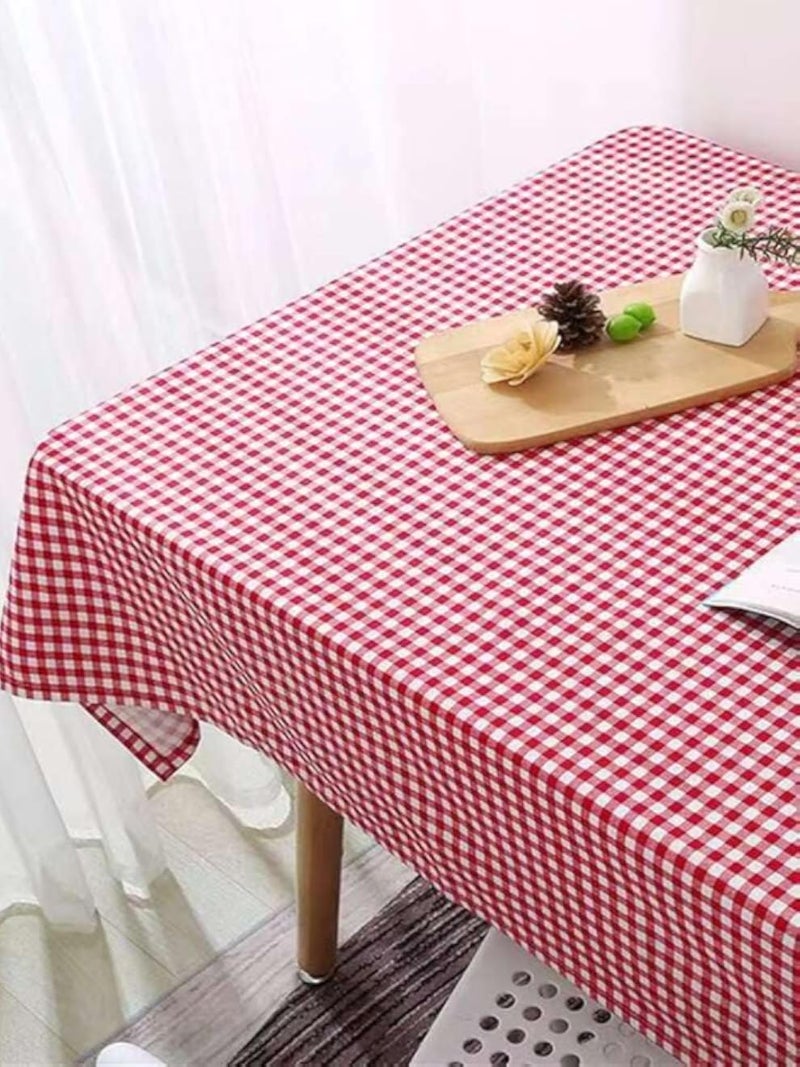 Heavy Material Rectangular Table Cover 183 by 137 cm for Full Table Cover and Daily Dining Organization and Banquet