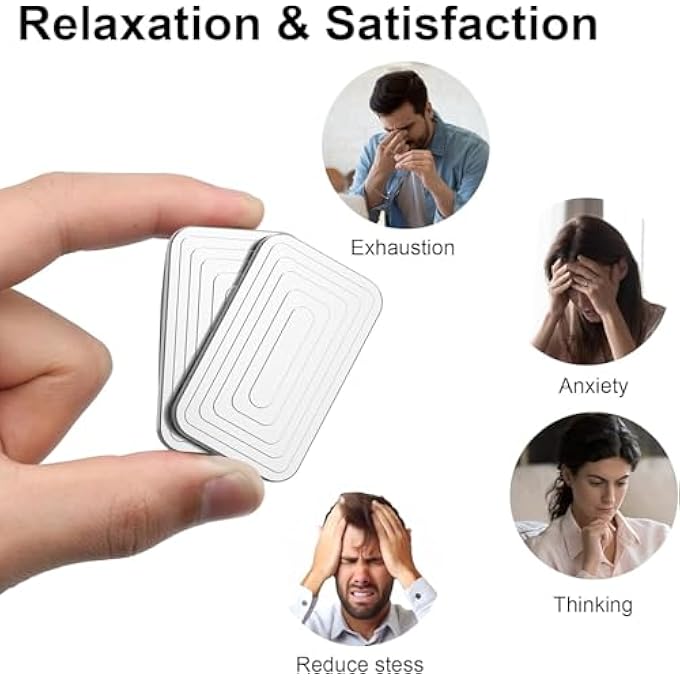 OBEST Fidget Slider Toy, EDC Stress Relief Toy, Push Card Slider Toy for Children and Adults, Anxiety Stress Relief Finger Stress Relief Toy, ADHD Autism Sensory Toy - Image 2