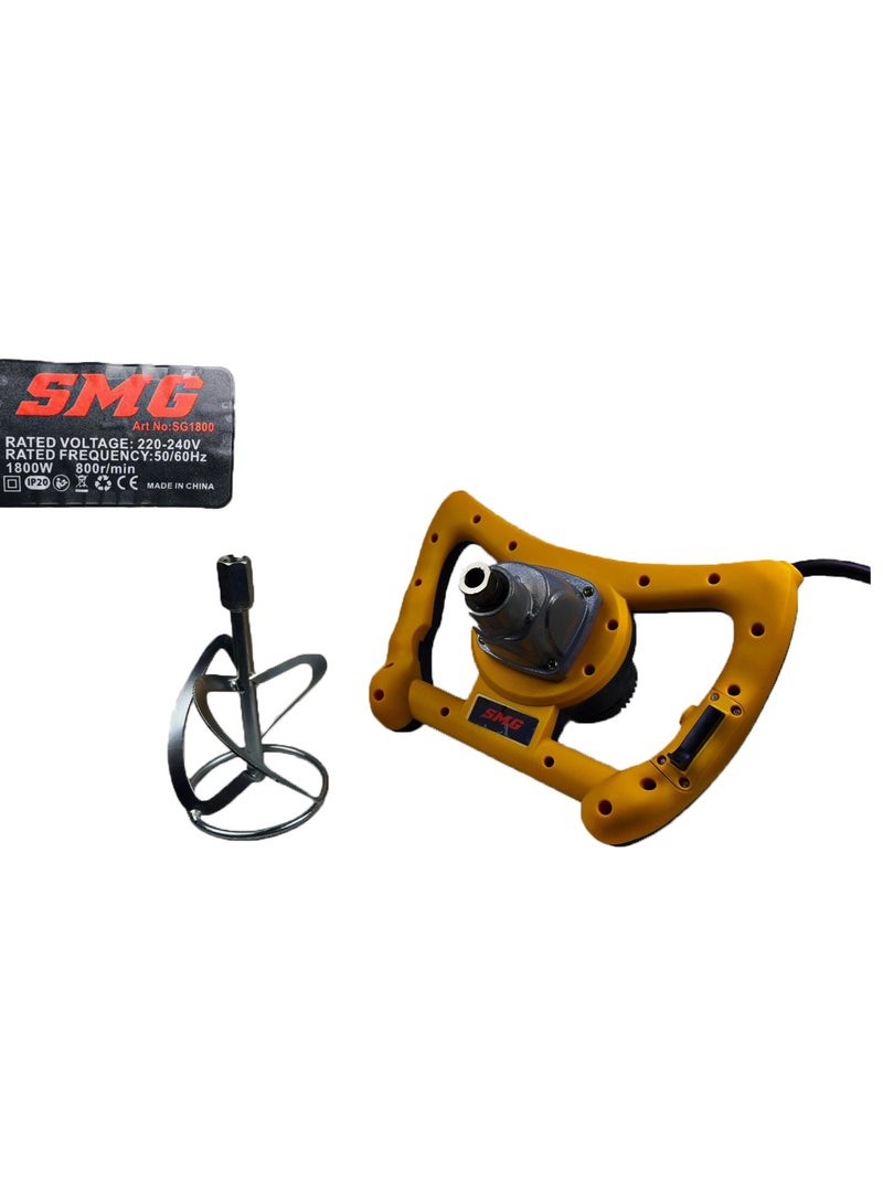 SMG SMG Electric Mixer – 1800W, 800 RPM, 220-240V