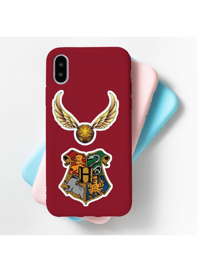 D2c D2C Harry Potter Scrapbook Stickers Pack of 25 Glitter Finish Waterproof for Laptop Journal Diary Guitar Mobile Waterbottle D3  - Image 4