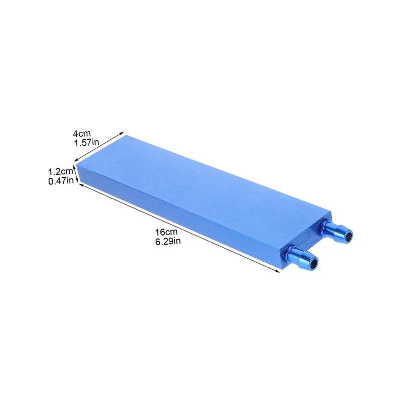 Aluminum CPU Waterblock 40x160mm Efficient PC Cooling System Heat Sink for GPU and CPU - Image 3