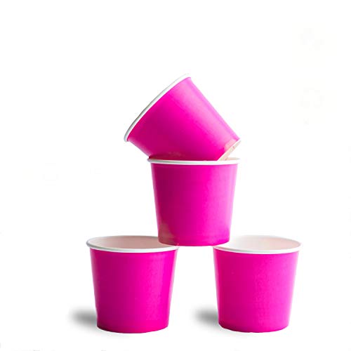 GRACE PAPER GLASS 150 ml (Pack of 400) Assorted Color Gold Quality Paper Cups Disposable for Party, Paper Cups for Hot and Cold Beverages (Pack of 400) - Image 1