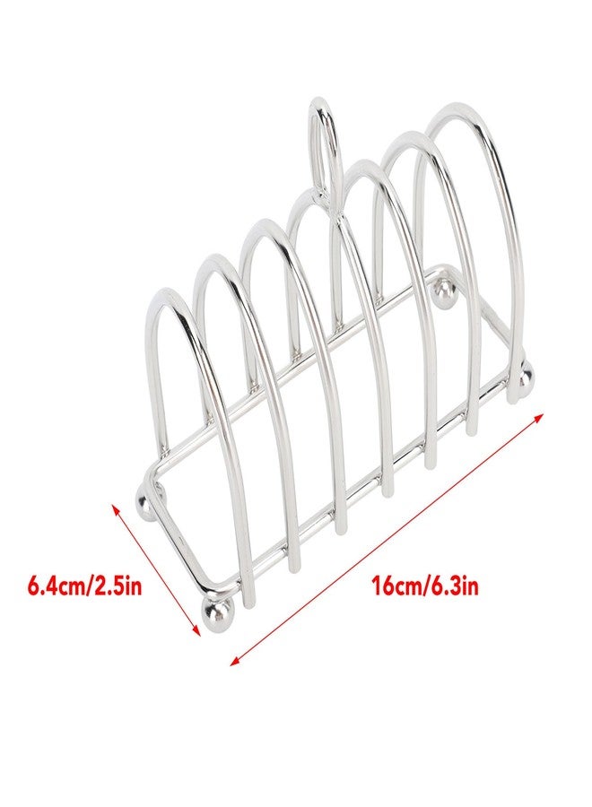 HAOHIZE Toast Bread Rack Holder, Stainless Steel Toast Rack Easy To Cleanse Vintage proof Toast Bread Rack Holder for Baking Style Cooling Racks Air Fryer Accessories (Style 3) - Image 2