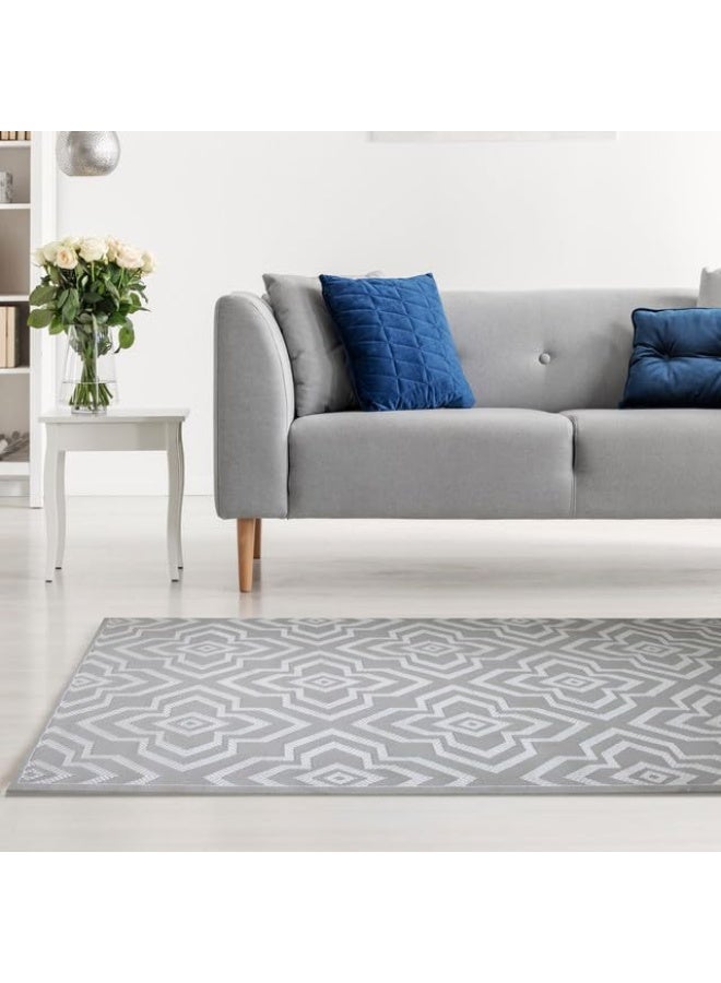 HANDPICKED FURNITURE Ultra Soft Area Carpets For Bed Room Living Room And Dining Room Anti-Slip Floor Carpets Easy To Clean 200 X 300 Cm 66 X 98 Ft - Cream - Image 2