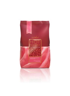 ItalWax Italwax Rose  500g  11lb  Hard wax beads for hair removal  Natural formulation ideal for all skin type  Unscented  Recommended for Bikini Area and Armpits 