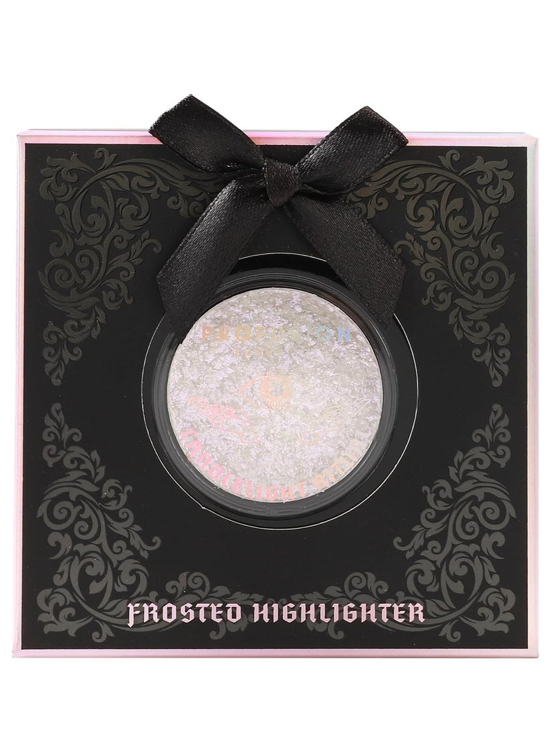 profusion Cosmetics Rituals Candlelight Frosted Highlighter Achieve Radiant Skin with Premium Highlighter Ultra Reflective and Shimmery Makeup kit with Long Wearing Buildable Coverage Full Moon - Image 1