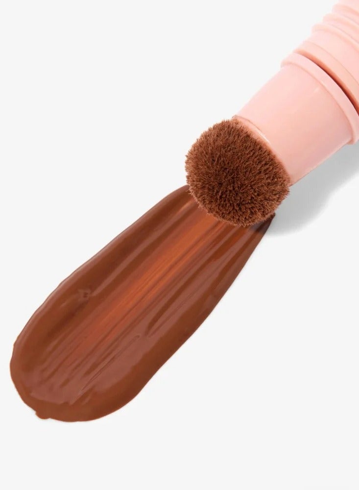 elf E.L.F. Hello Glow Beauty Wand Liquid Contour Pencil for a natural look, buildable formula, vegan and cruelty-free, light/medium, 10 ml - Image 4