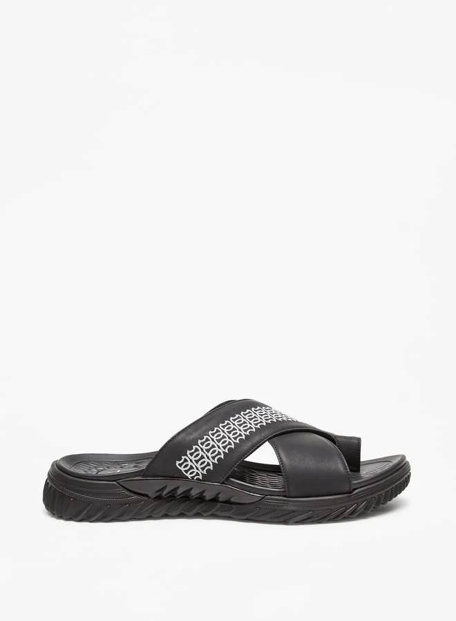 Al Waha Textured Slip-On Arabic Sandals Ramadan Collection