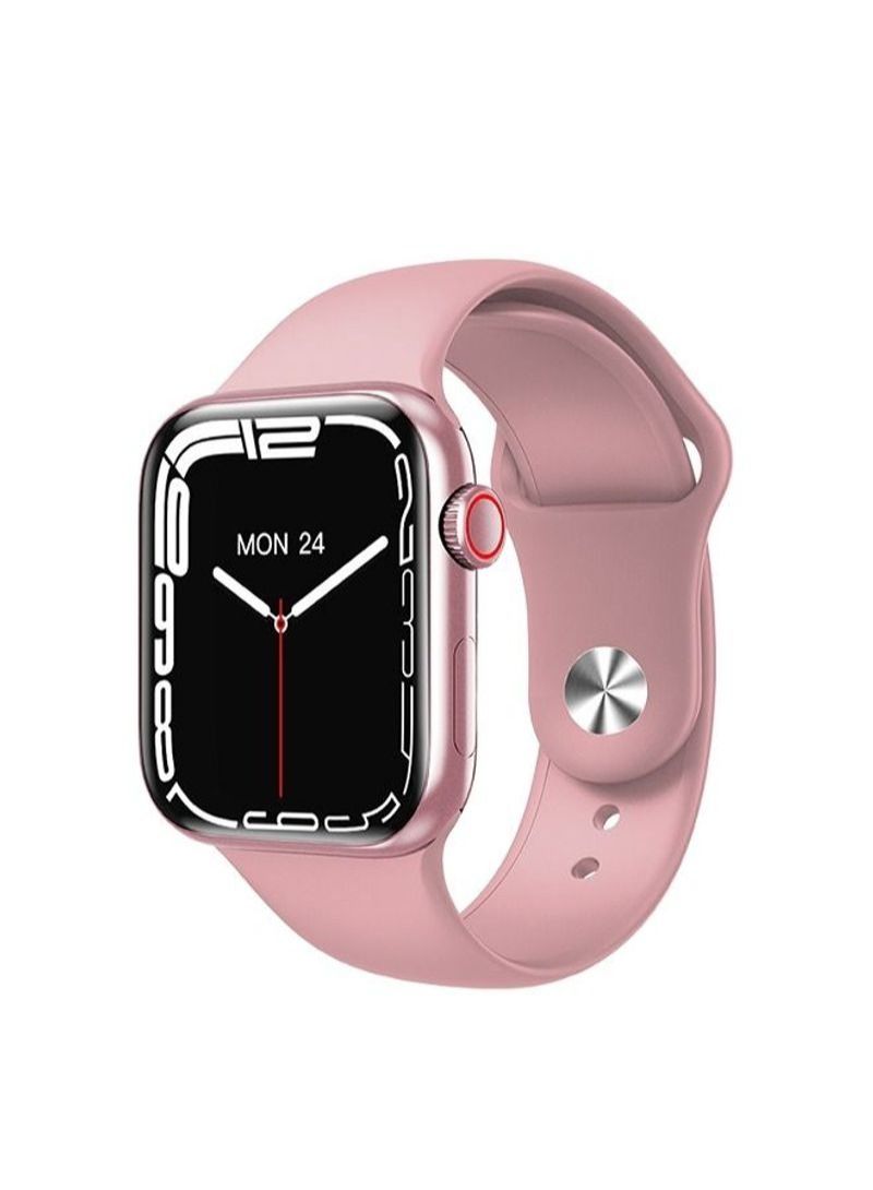 NIBEMINENT HW22 PLUS Smart Watch 1.75 Inch Compatible With Android/iPhone Pink - Image 1