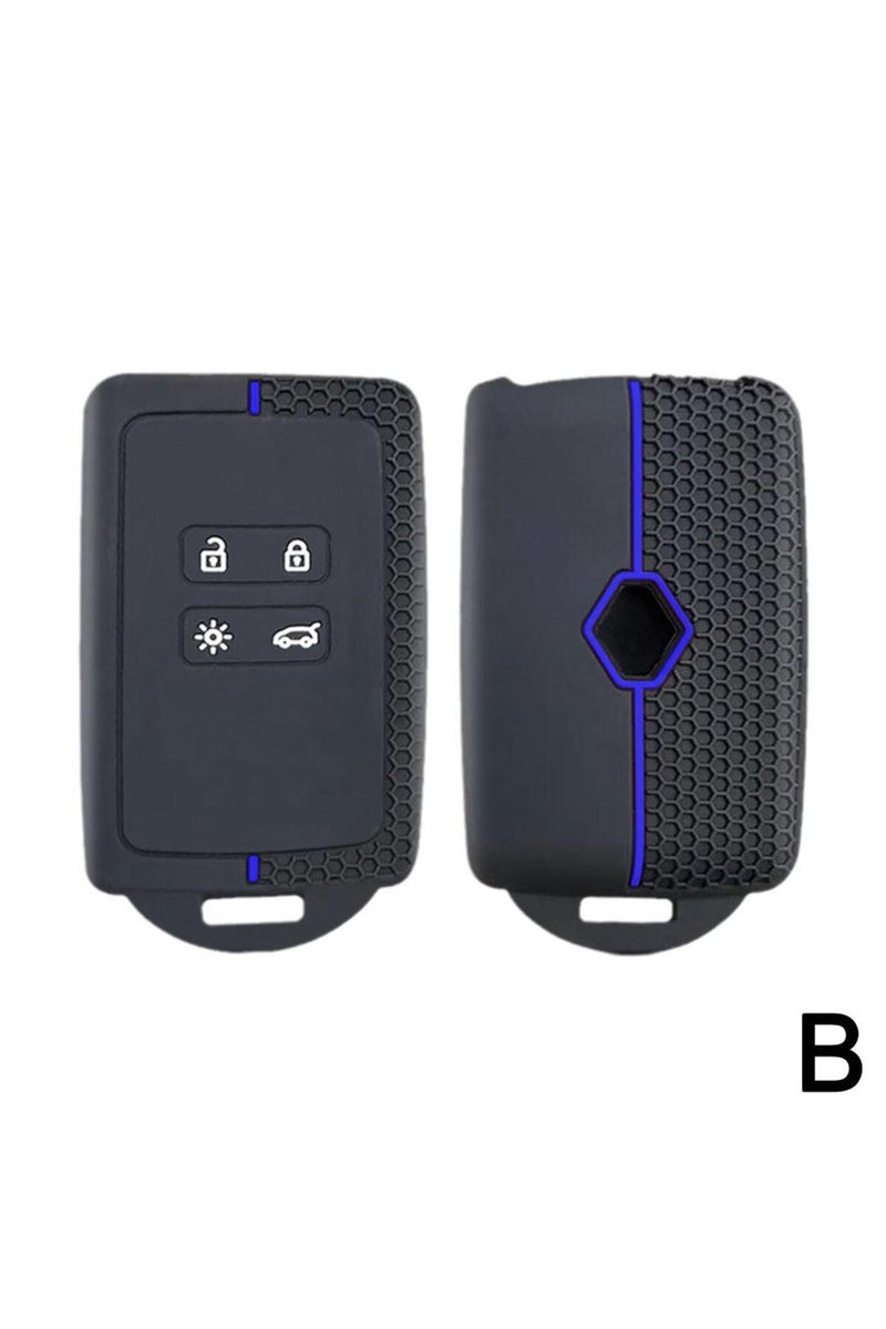 B Silicone Key Case Cover For Renault Austral Kadjar Clio Megane Captur Arkana Koleos Zoe Scenic Da.