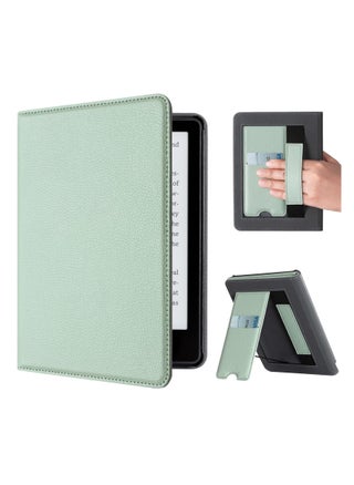 Kindle Paperwhite Durable PU Leather Cover (5th Generation-2021) - Green - pzsku/ZAACBC9A1499B304DADF6Z/45/_/1725679860/df2aef69-f612-4d75-9c8d-e9bbef10a093