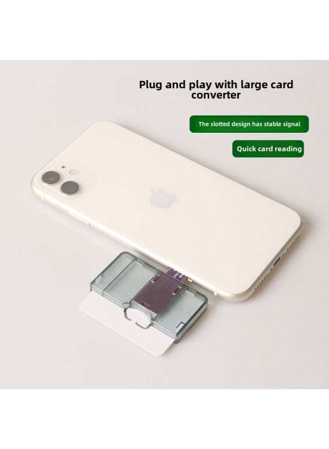 Applicable To Business Hall Card Opening Test Apple Android External Card Slot Mobile Phone Store Maintenance Sim Card Reader Restart-free-Colour:B Short Two-in-one - Image 3