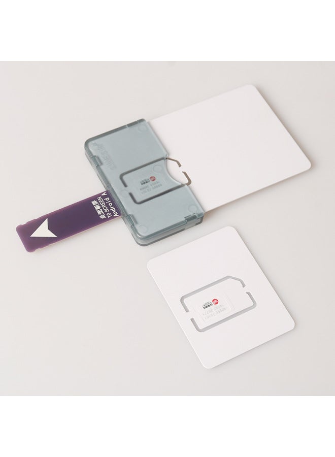 Applicable To Business Hall Card Opening Test Apple Android External Card Slot Mobile Phone Store Maintenance Sim Card Reader Restart-free-Colour:B Short Two-in-one - Image 5